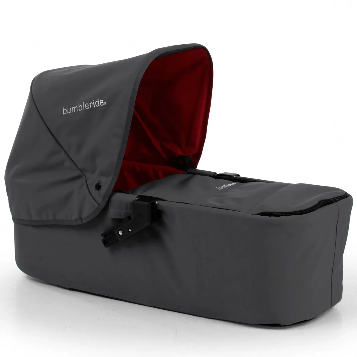 Bumbleride Indie Twin Carrycot - Fog Grey