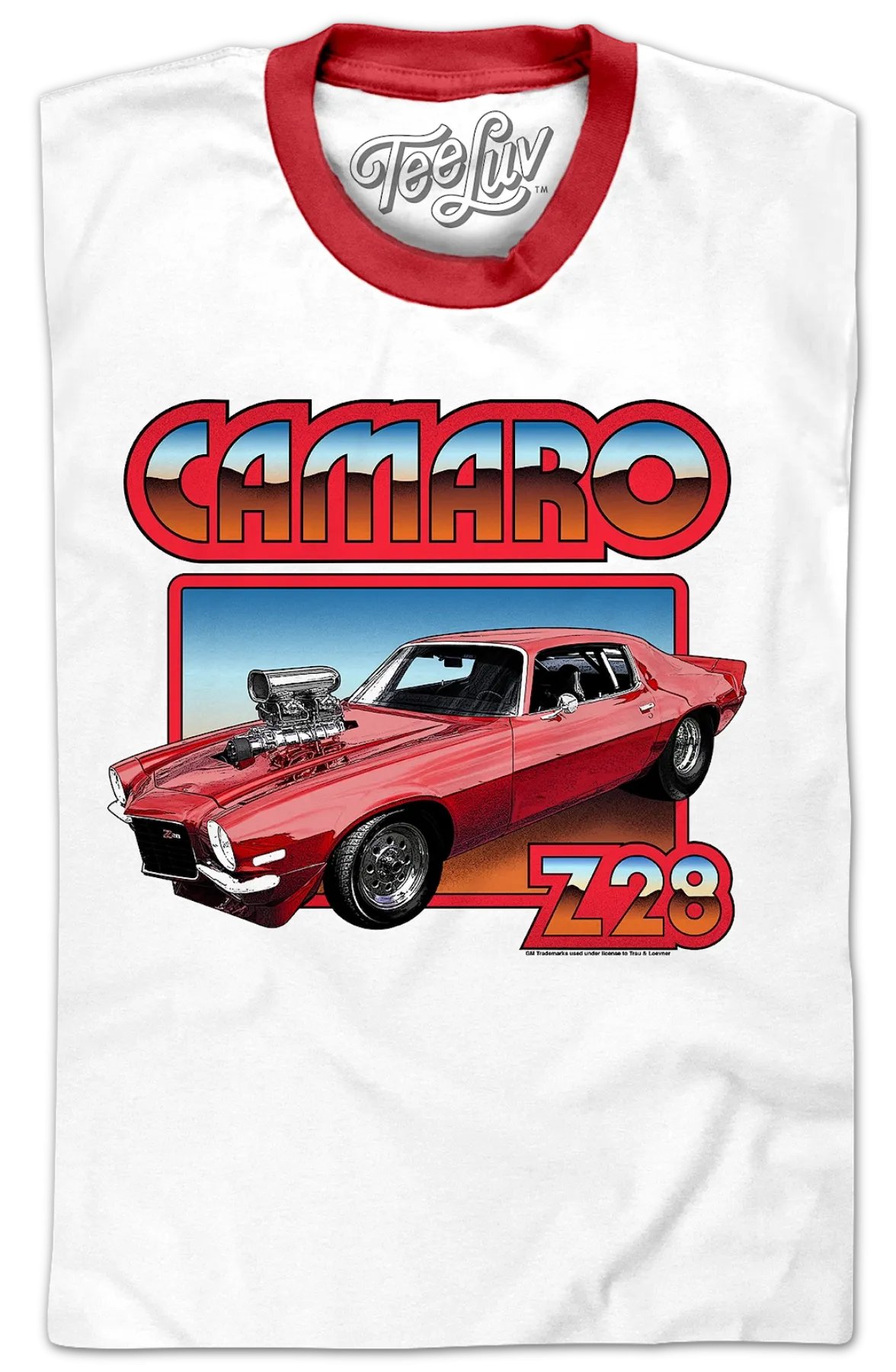 Camaro Z28 Chevrolet Ringer Shirt