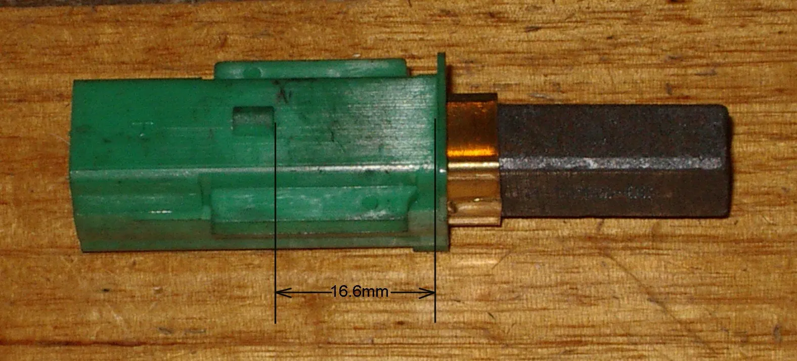 Carbon Brushes for M016, 116513-13 Ametek 3 Stage Vac Motor (Pr) - Part # MCB013