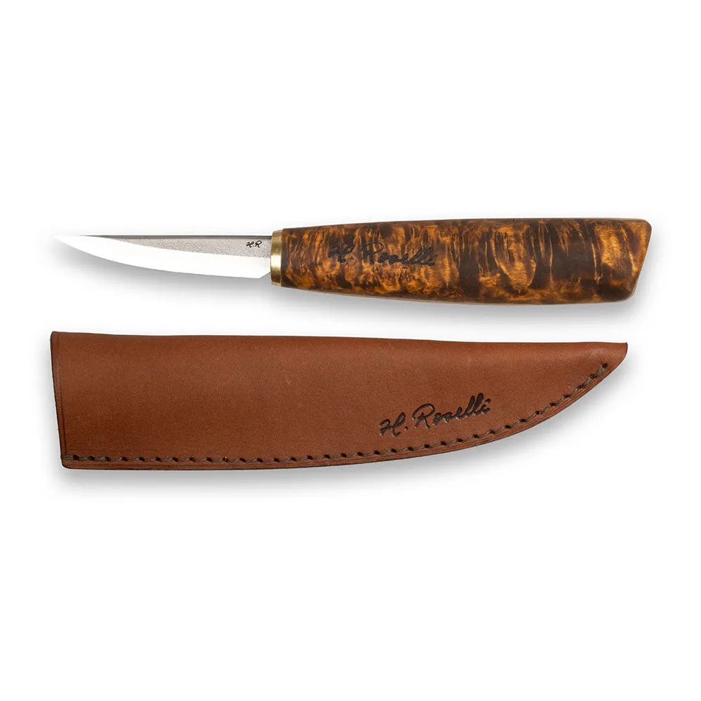 Carving knife, short blade