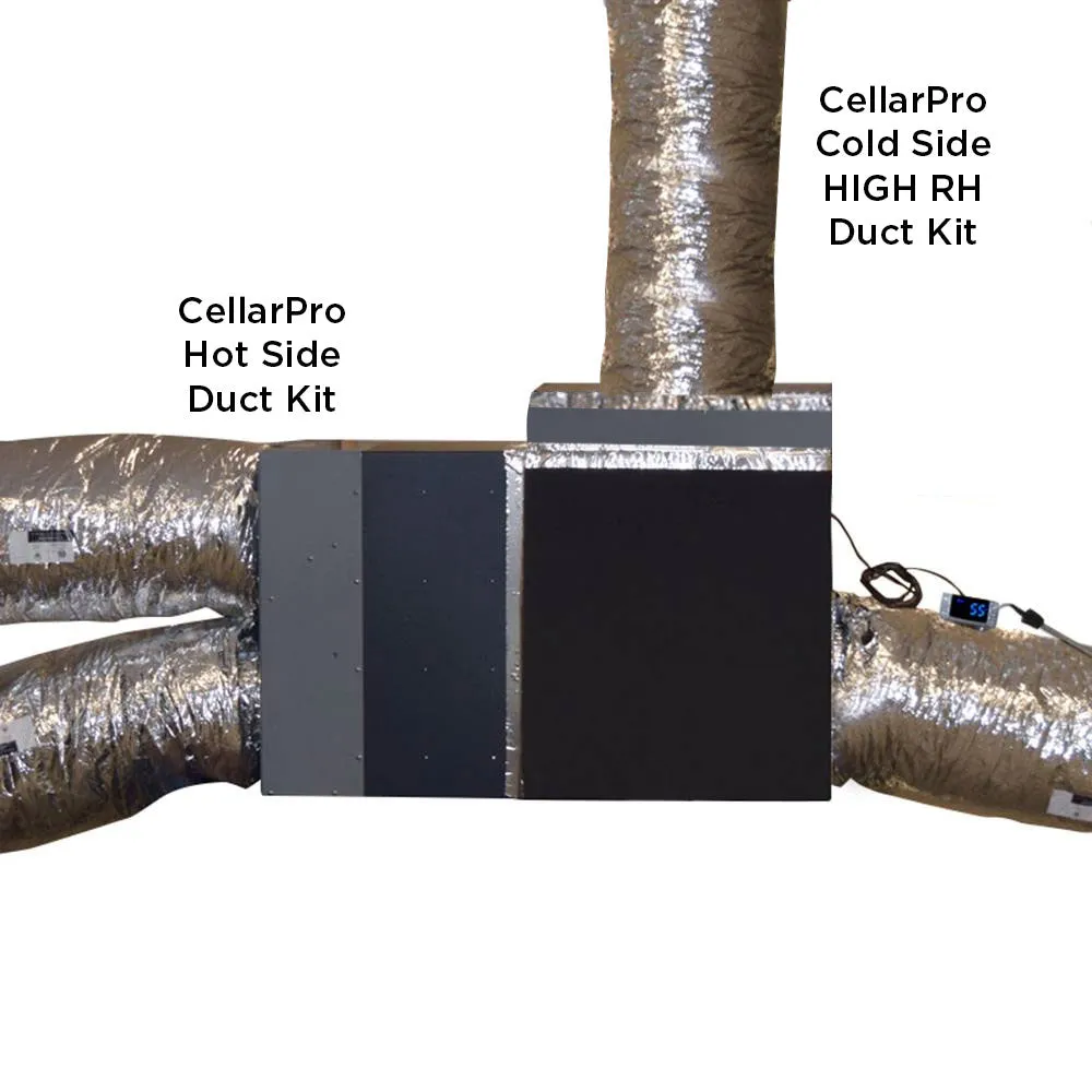 CellarPro 6200/8200 VS Duct KIT (Cold Side) Low RH #14680