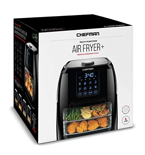 Chefman 6.3-Qt 4-In-1 Digital Air Fryer 