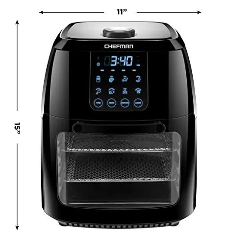 Chefman 6.3-Qt 4-In-1 Digital Air Fryer 