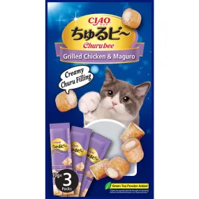 Ciao Cat Churu Bee Grilled Chicken & Maguro 30g (10g x 3) (QSC-272)