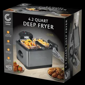 Complete Cuisine 4L Electric Deep Fryer