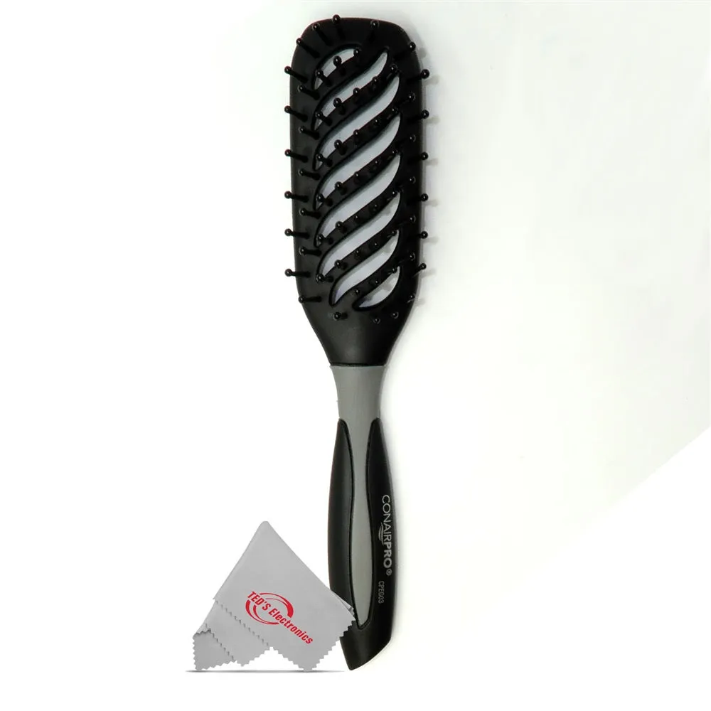 Conair Pro Ergo-Grip Brush Collection Ergonomically Designed for Comfort