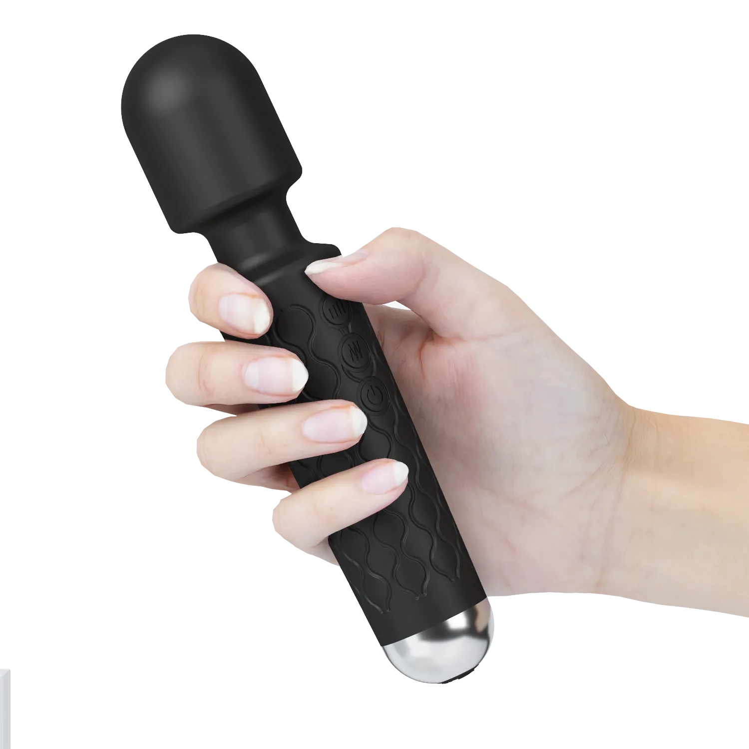 Cordless wand massager