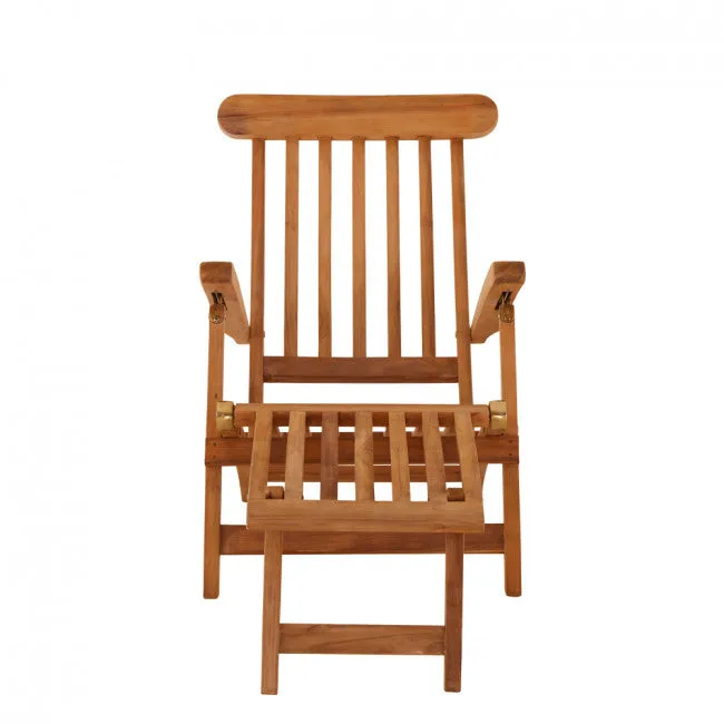 Cotswold Teak Toddington Steamer Folding Chair