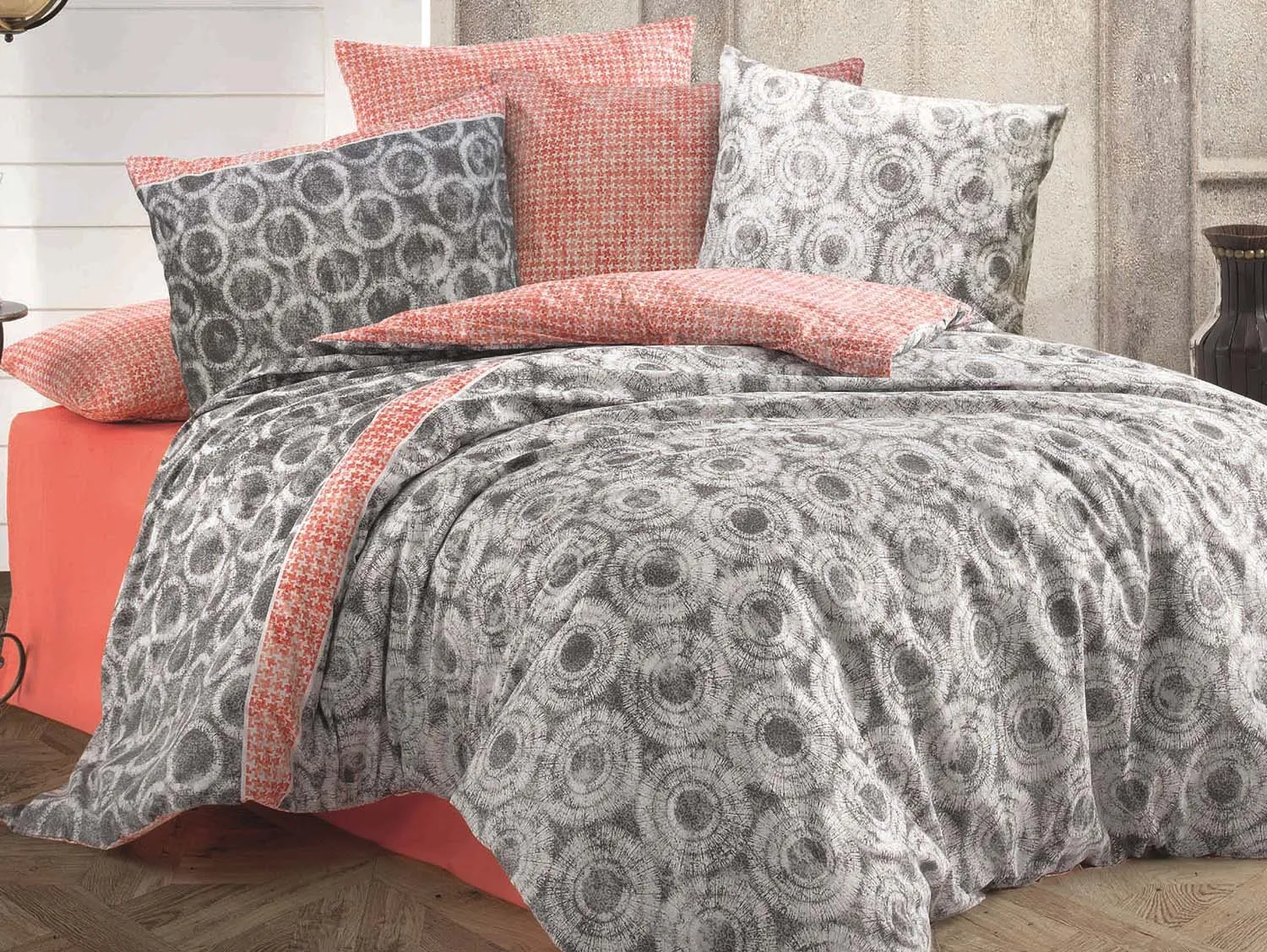 Cotton bedding OCTAVIA GREY/COTTONLOVE EXCLUSIVE