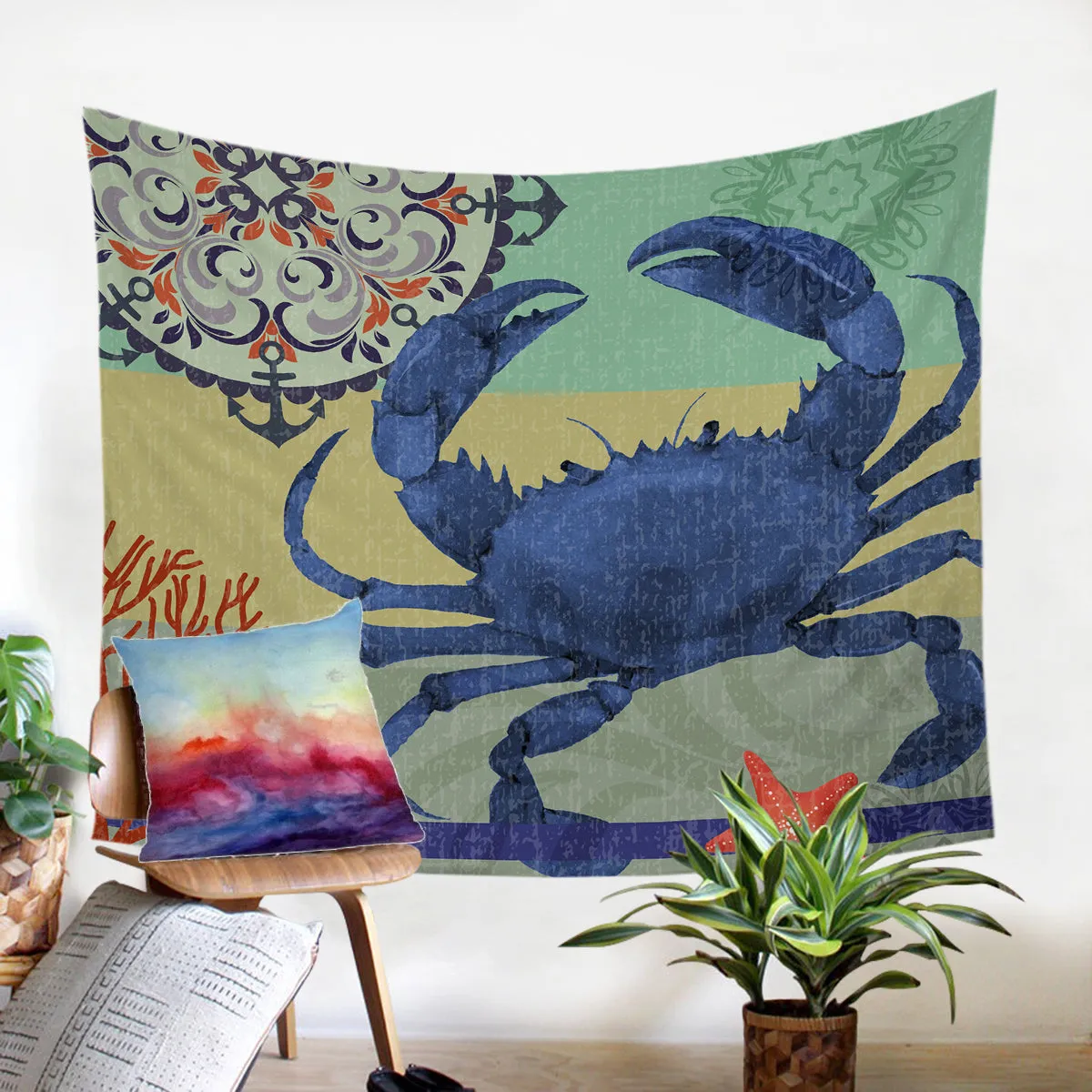 Crab Passion Duvet Cover Set