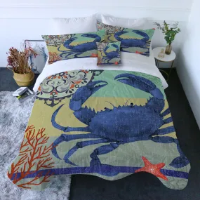 Crab Passion Quilt Set