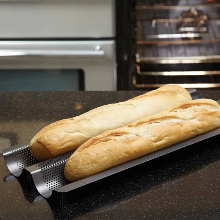 Crusty Bake Non-Stick Baguette Tray