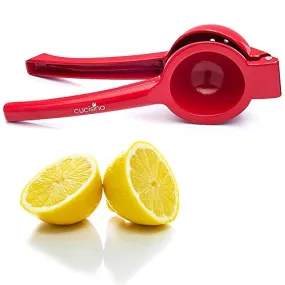 Cucisina Aluminum Lemon Squeezer Commercial Citrus Juicer Ergonomic Juicer Red