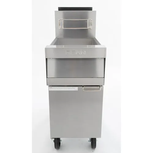 Dean 1PRG50T-SPV gas fryer with 50 lb oil capacity for efficient cooking