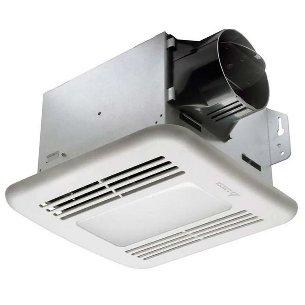 Delta BreezGreenBuilder 80 CFM Bathroom Exhaust Fan With Dimmable LED Light and Humidity Sensor