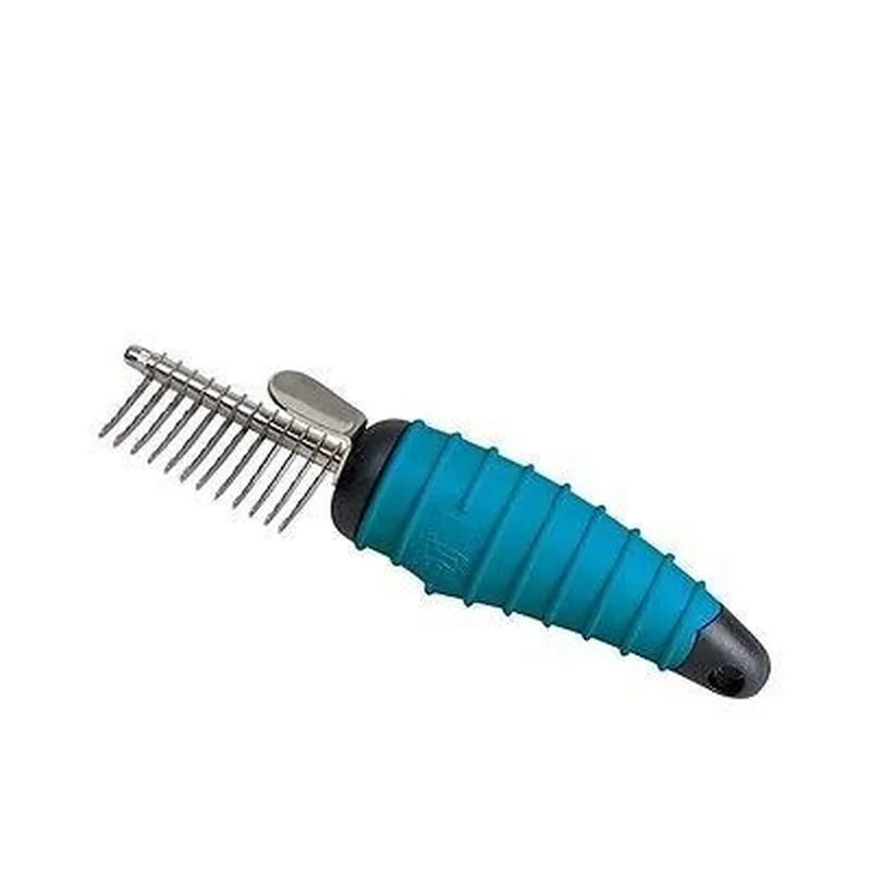 Dematting Combs Rakes and Splitters for Dogs(10 Blade Rake)