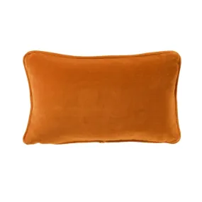 Divan Abricot Decorative Velvet Pillows by Iosis