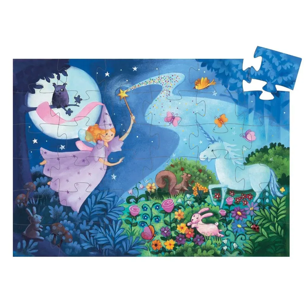 Djeco The fairy and the unicorn puzzle