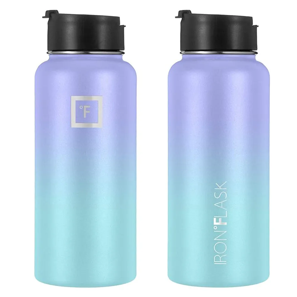 Double-Walled Vacuum Insulated Bottle, 32oz/950ml - Iron Flask