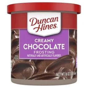 Duncan Hines Classic Chocolate Creamy Home-Style Frosting, 16 Oz