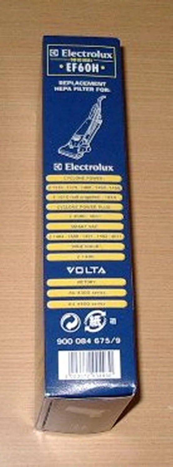 Electrolux, Volta Widetrack Hepa Filter - Part # EF60H