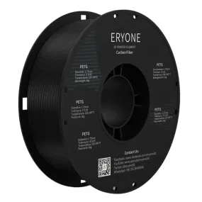 ERYONE PETG or PLA Carbon Fiber Filament: Ideal for Strong Lightweight Prints