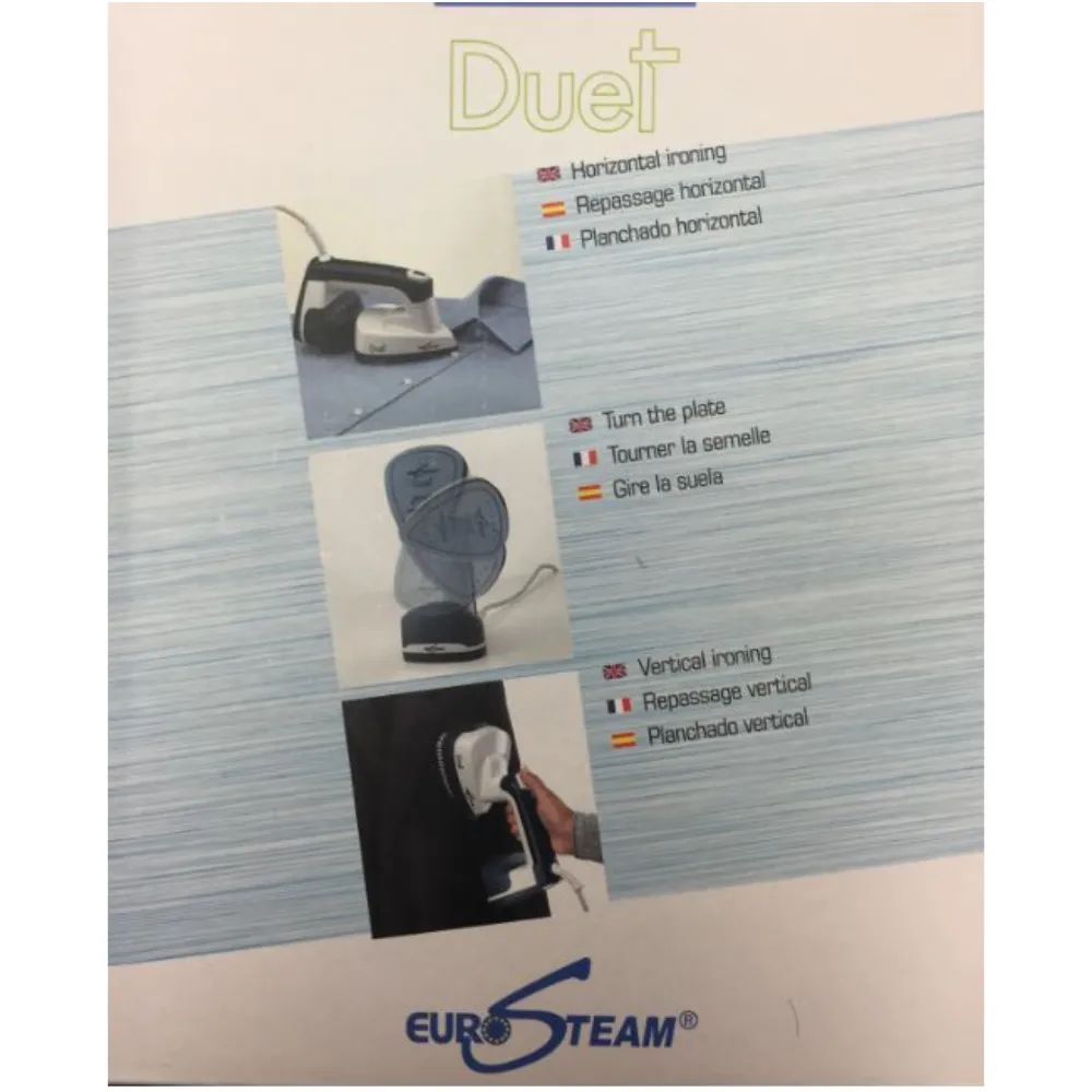 Eurosteam® Duet 2 in 1 Iron