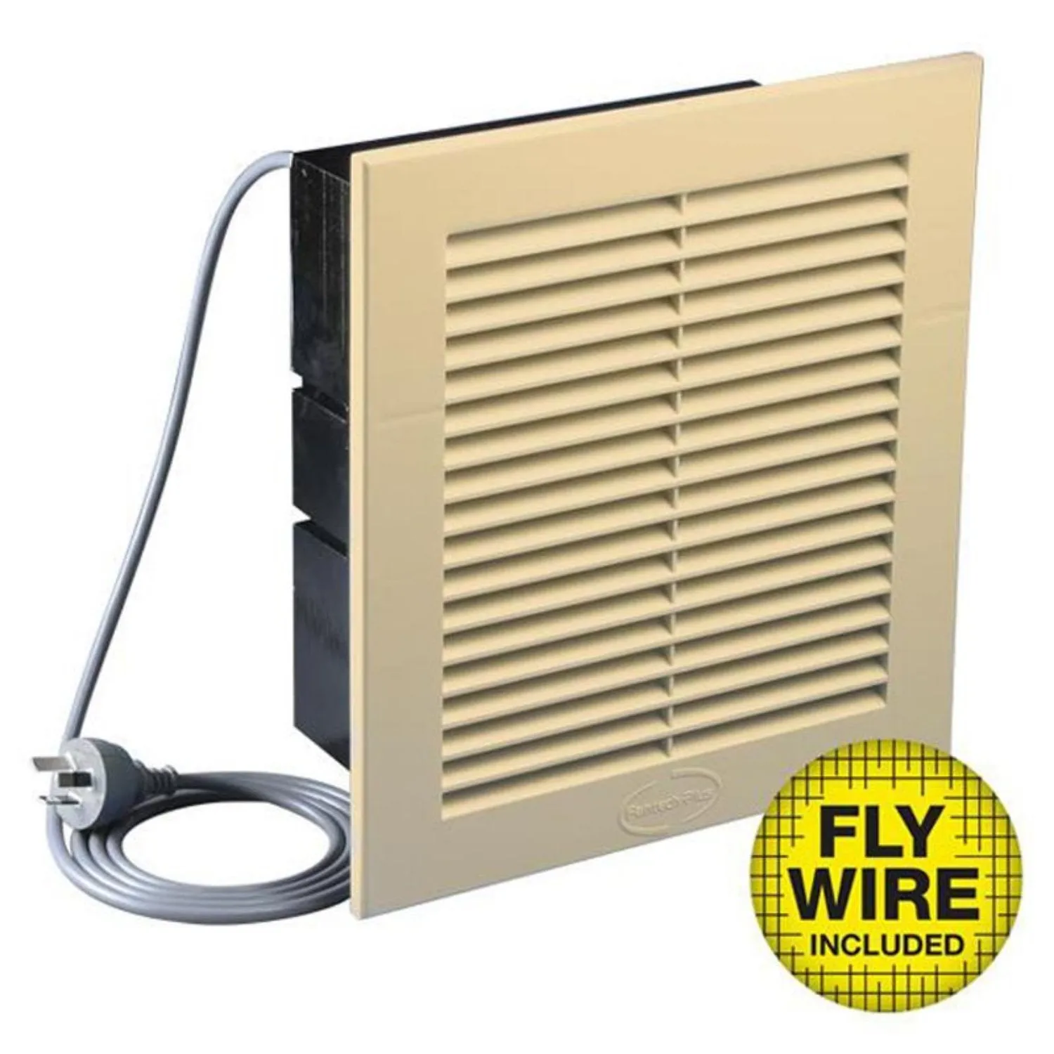 Ezifit Exterior in-Wall Series Fan in 3-Speed Single Phase