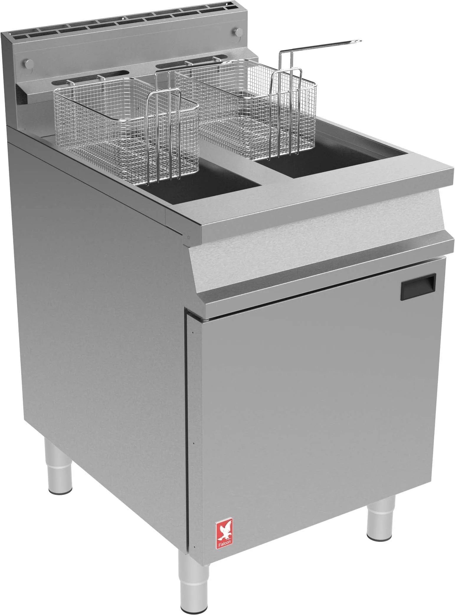 Falcon Dominator Plus G3865 Twin Pan, Twin Basket Natural/LPG Gas Fryer