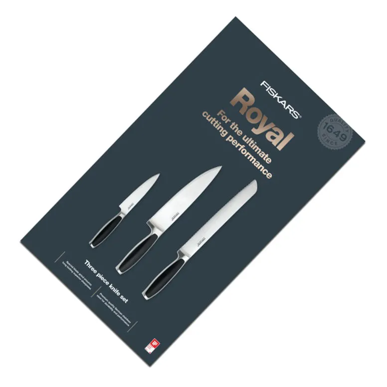 Fiskars Royal Knife Set 3 Pcs