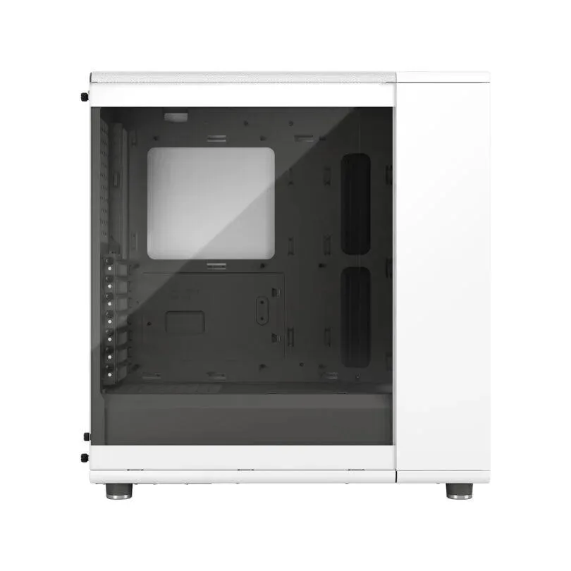 Fractal North - White & Tempered Glass