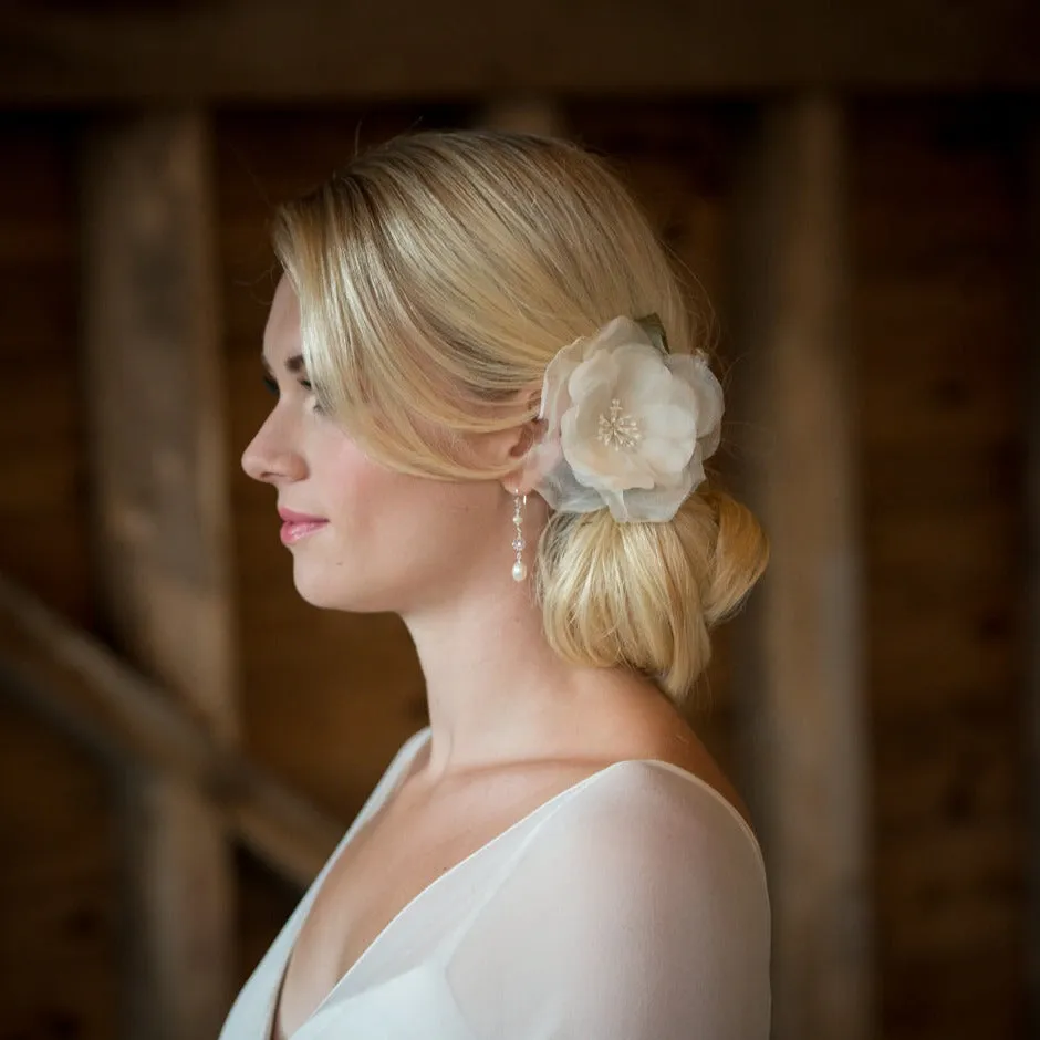 Frances Bridal Hair Flower