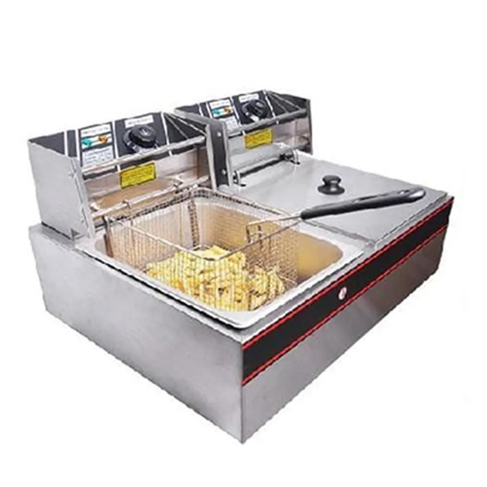 Fryer Deep Double Pan 2x5L