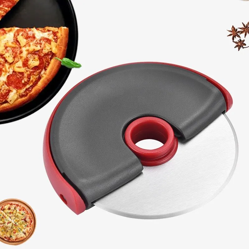 Funki Buys | Pizza Cutters | Stainless Steel Pizza Cutter Wheel 2 Pcs