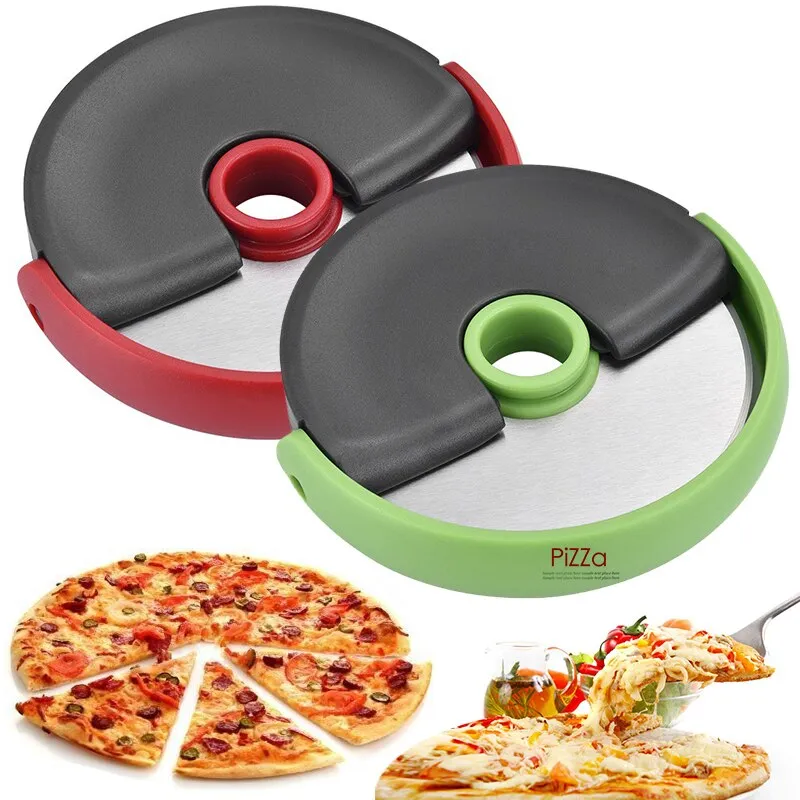 Funki Buys | Pizza Cutters | Stainless Steel Pizza Cutter Wheel 2 Pcs