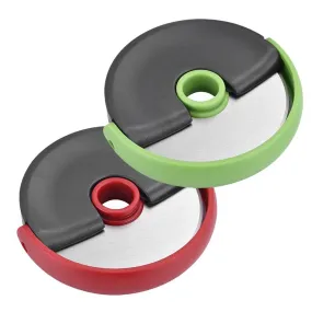 Funki Buys | Pizza Cutters | Stainless Steel Pizza Cutter Wheel 2 Pcs