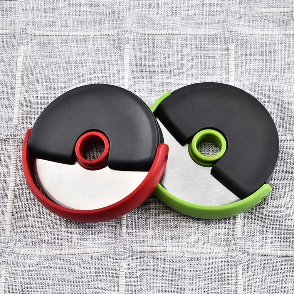 Funki Buys | Pizza Cutters | Stainless Steel Pizza Cutter Wheel 2 Pcs