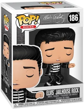 Funko Pop Rocks - Elvis Presley Jailhouse Rock  #186