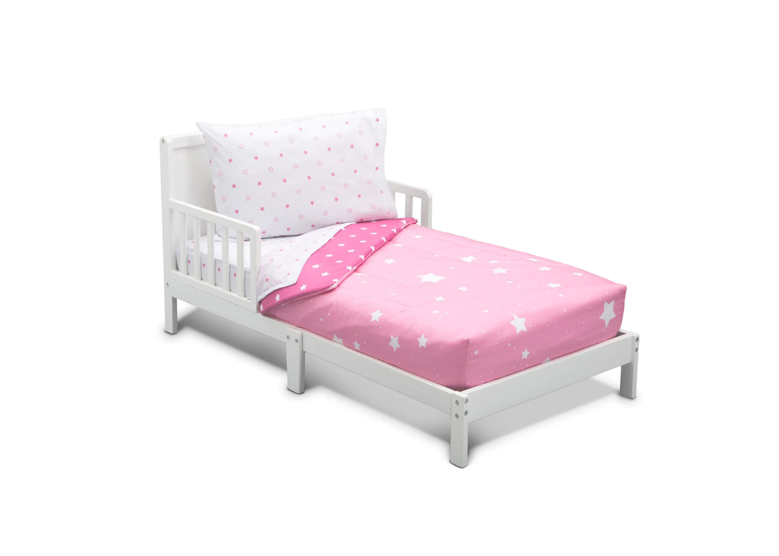 Girls 4-Piece Toddler Bedding Set