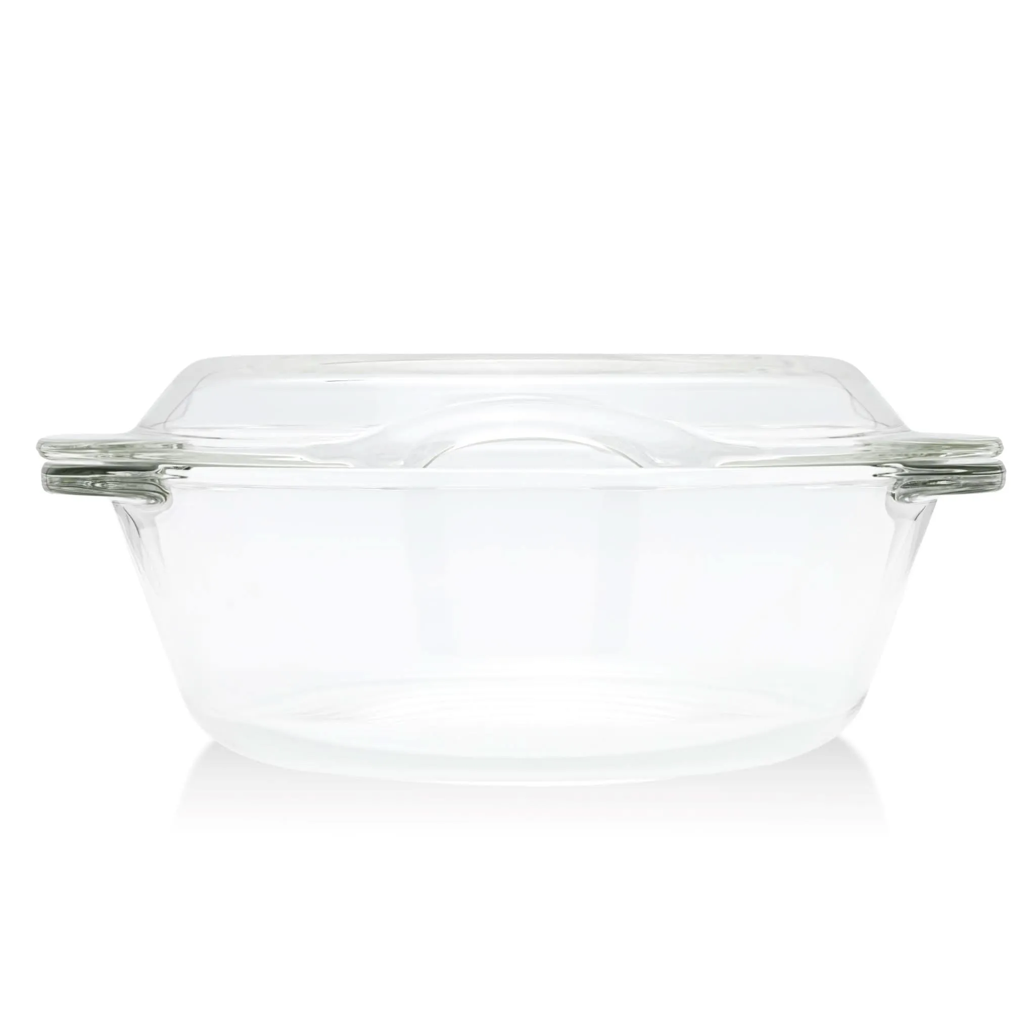 Glass Microwave Vegetable Steamer | 100% Glass, Oven-Safe, Plastic-Free, BPA-Free, and Silicone-Free