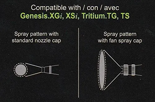 Grex 0.3mm Fan Spray Cap [for TG, TS, XGi & XSi Airbrushes] #TF-3