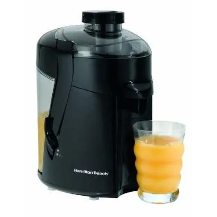 Hamilton Beach Juice Extractor Juicer in Black