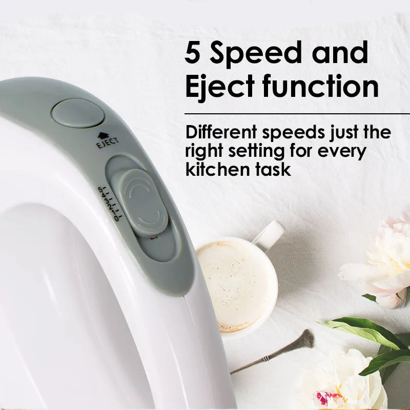 Hand Mixer With 5 Speeds & Eject Function (PPHM108)