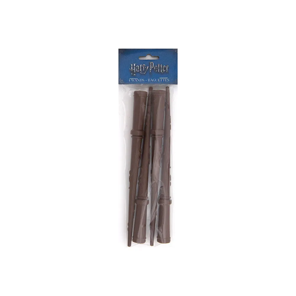 Harry Potter Plastic Wands (x4)