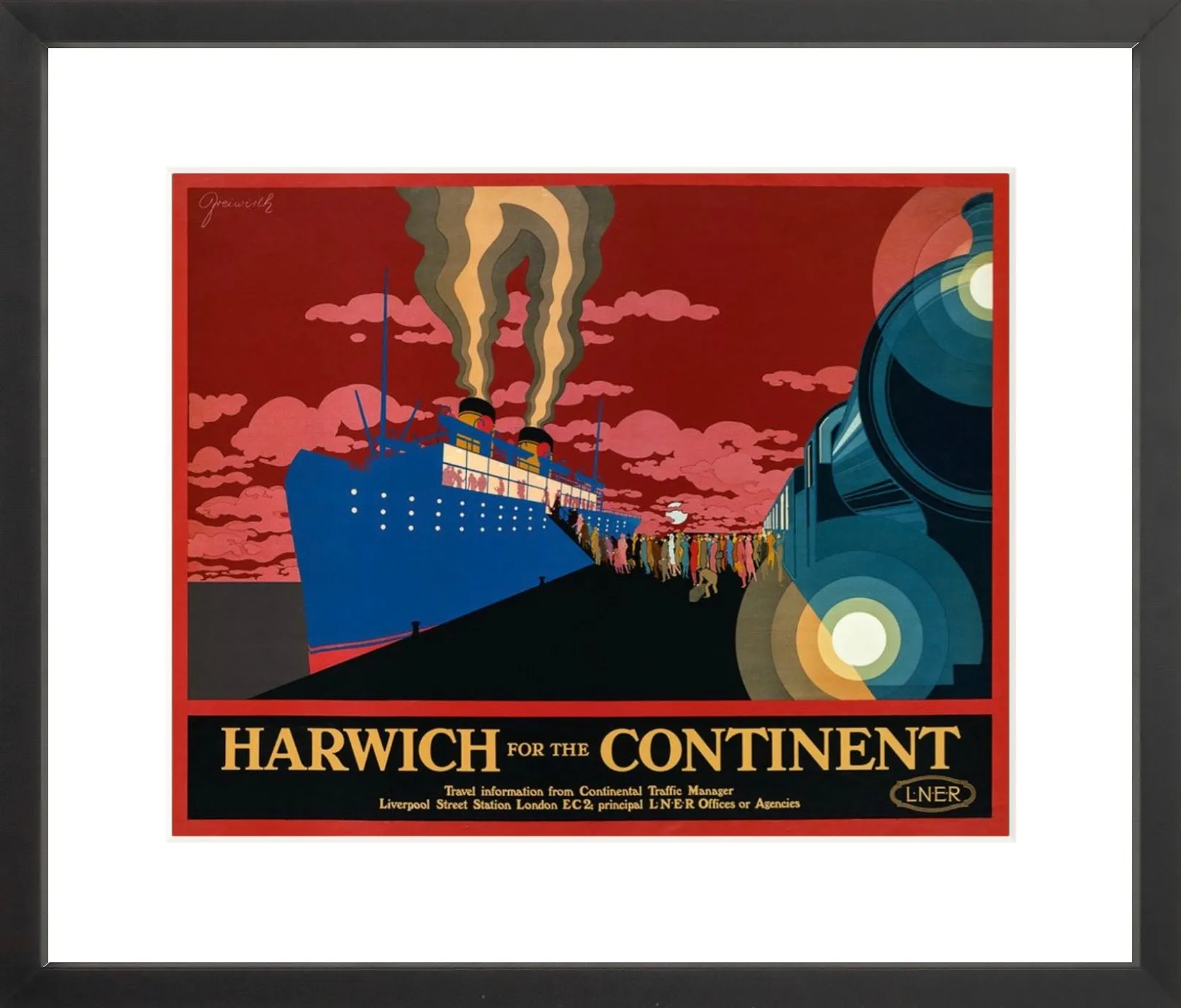 Harwich for the Continent