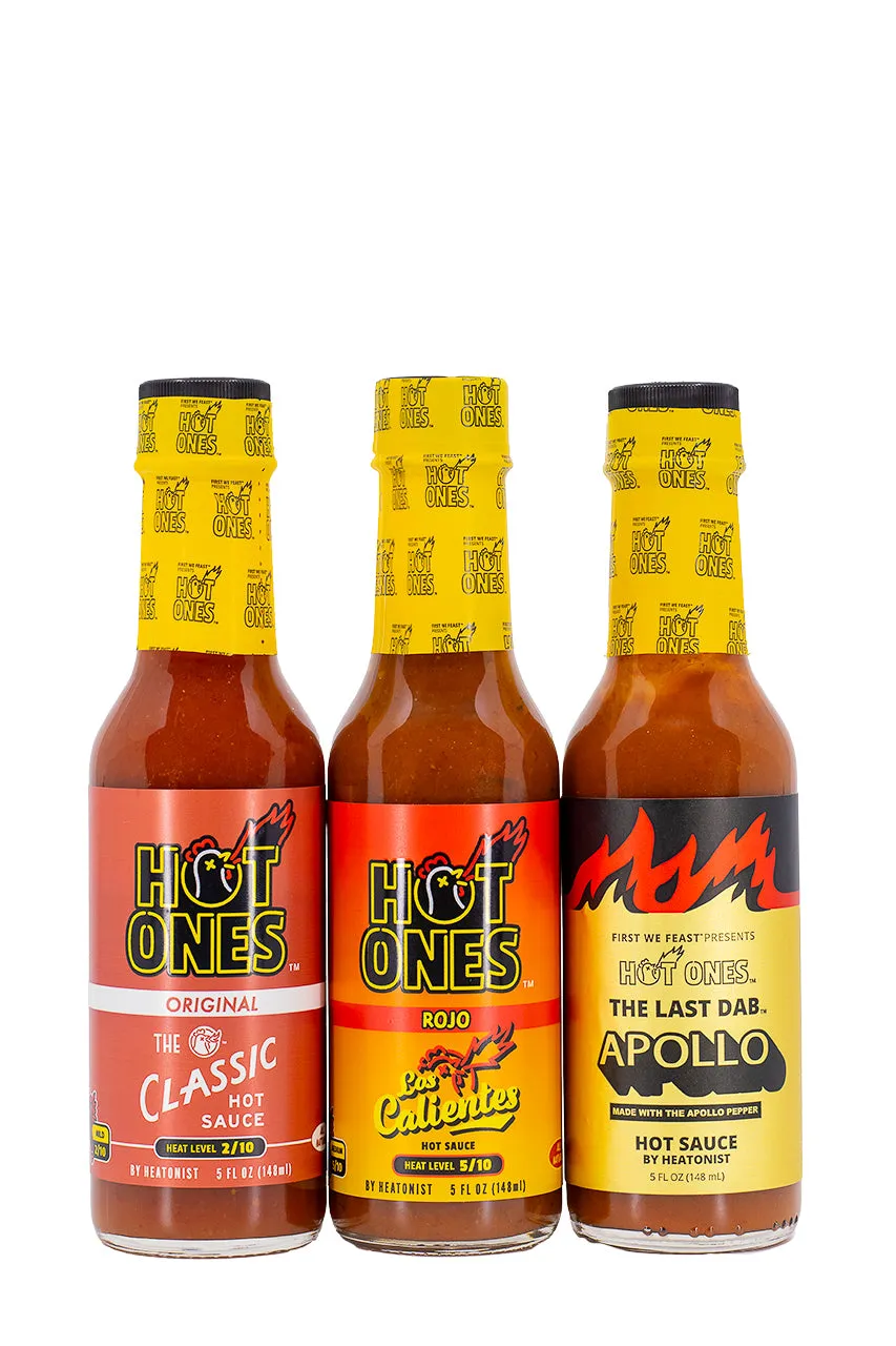 Hot Ones Hot Sauce Trio Pack - Season 14