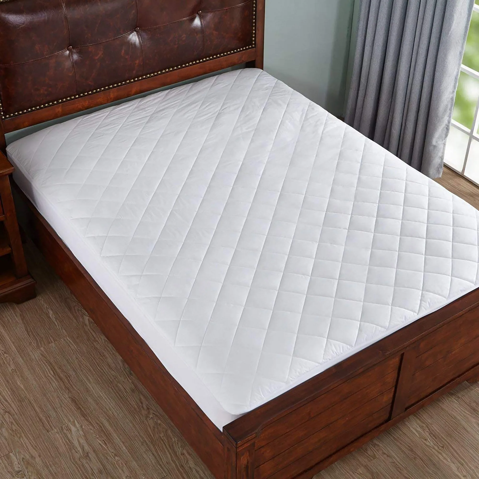 Hypoallergenic Waterproof Fitted Mattress Pad