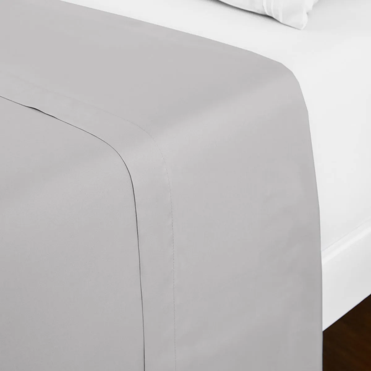 Iconic Microfiber Flat Sheet (Light Colors)