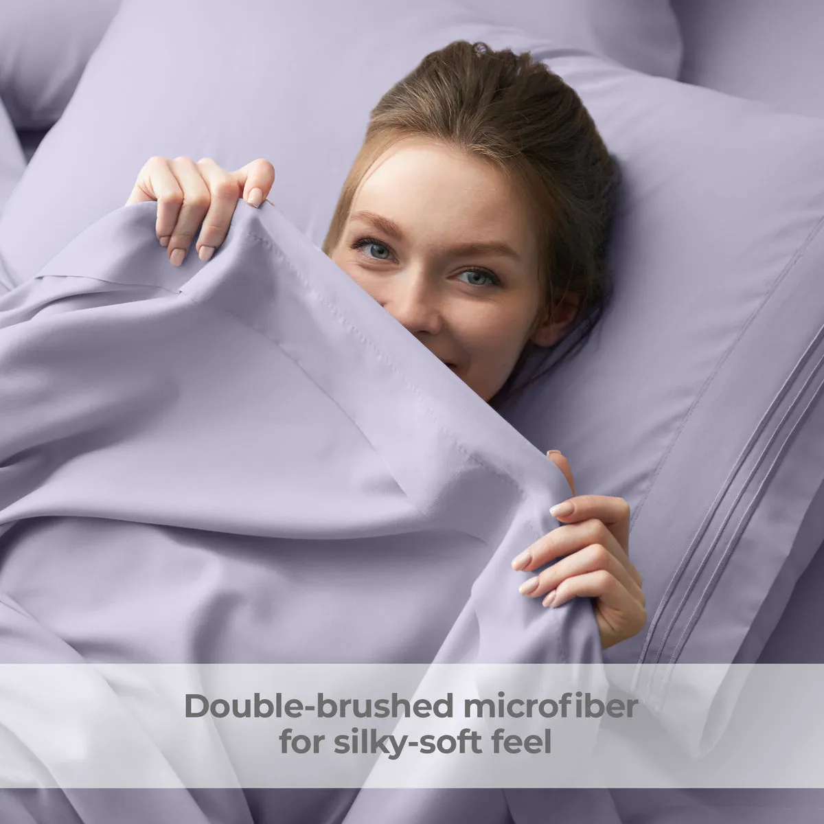 Iconic Microfiber Flat Sheet (Light Colors)