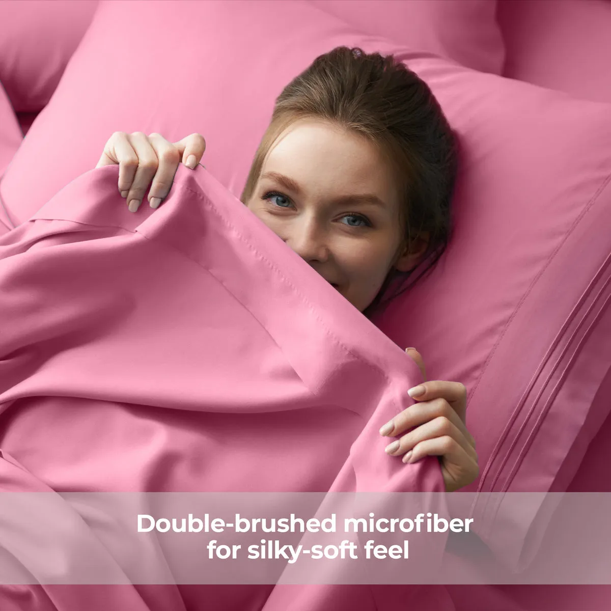 Iconic Microfiber Flat Sheet (Light Colors)